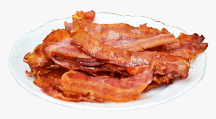 Plate Of Bacon Png, Transparent Png, Free Download