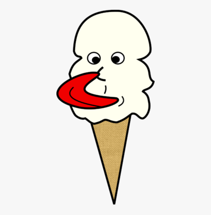 Licking Ice Cream Clipart, HD Png Download, Free Download