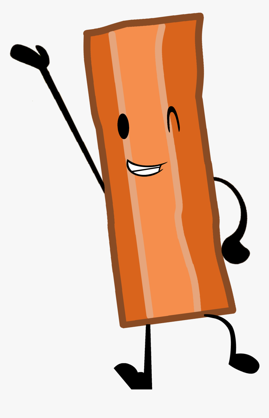 Bacon Soup Clip Art - Bfdi Bacon, HD Png Download - kindpng