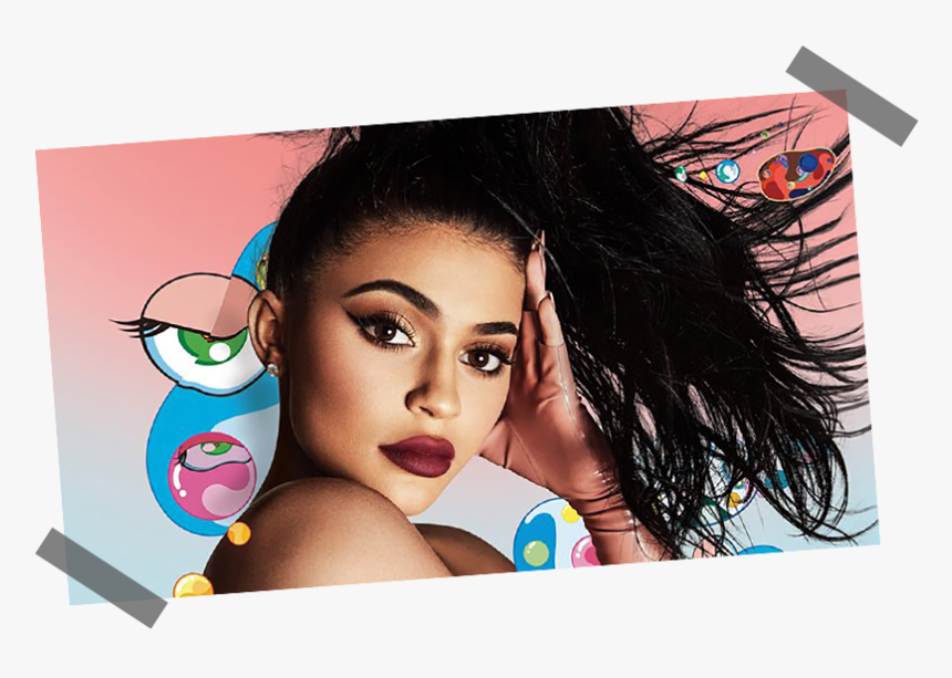 Kylie Jenner Accused Of Copying Art Work In Trailer - Head Over Heels Kylie Lip, HD Png Download, Free Download