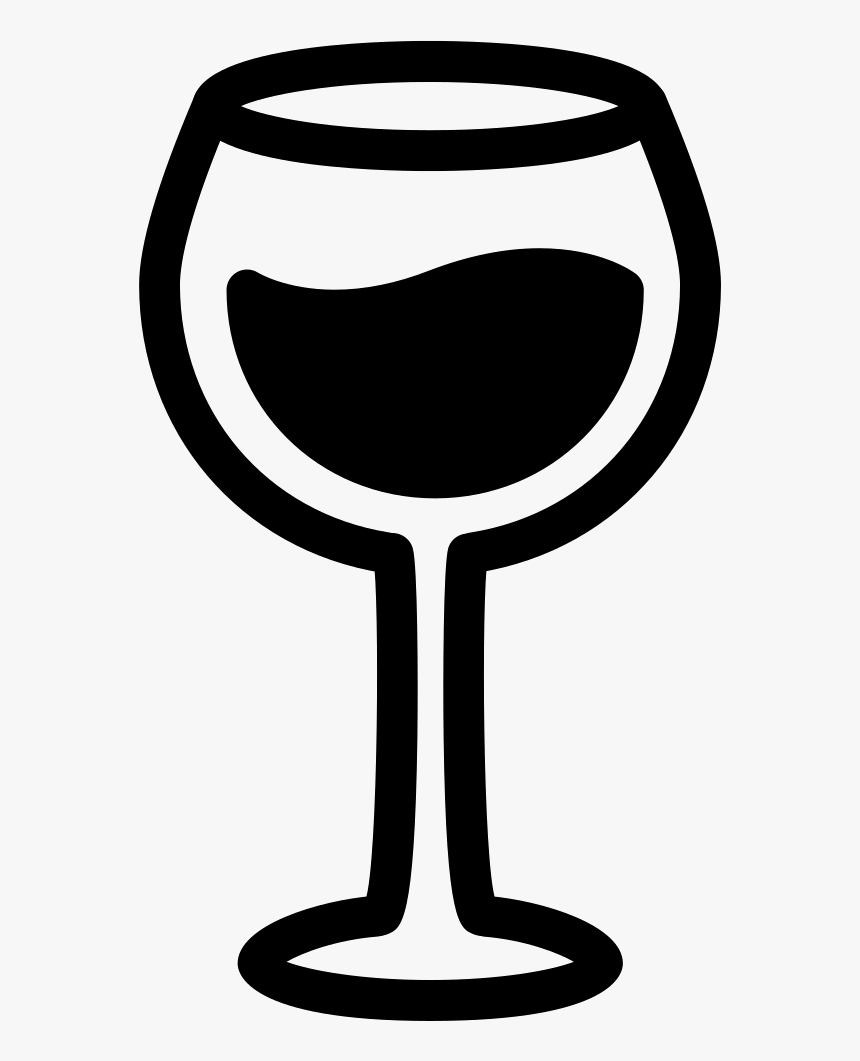 Red Wine Glass Wine Glass Svg Free Hd Png Download Kindpng