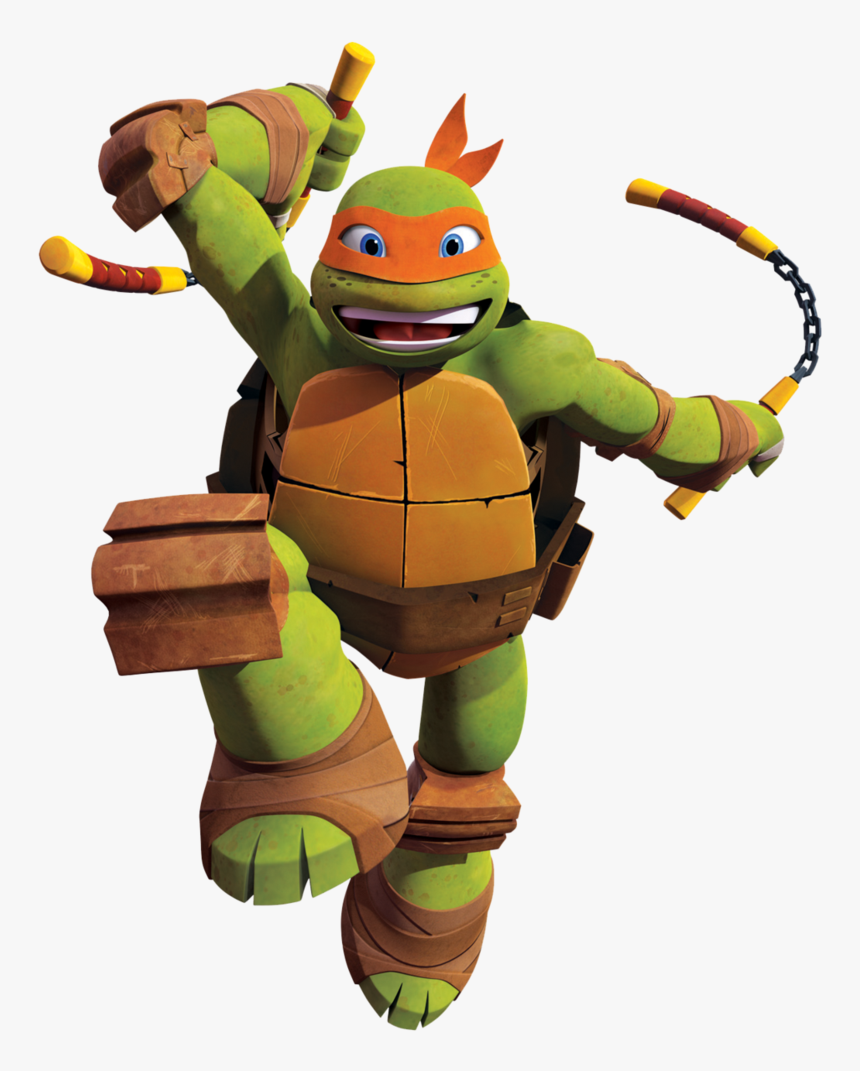 Transparent Tmnt Png - Michaelangelo Teenage Mutant Ninja Turtles, Png Download, Free Download