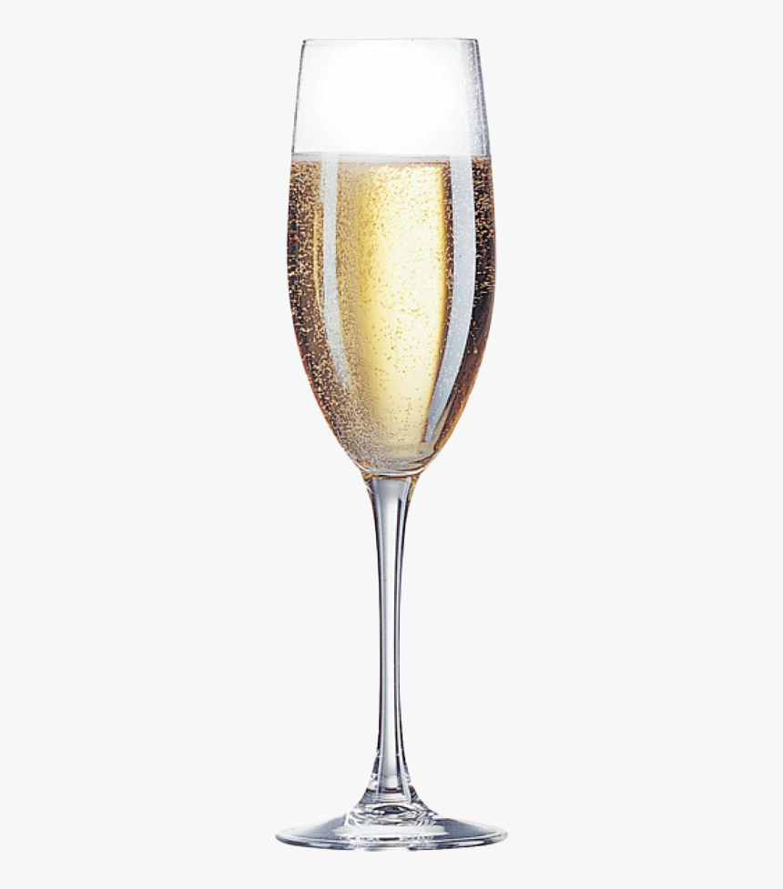 Champagne With Fine Bubbles - Glass Of Sparkling Wine Png, Transparent Png, Free Download