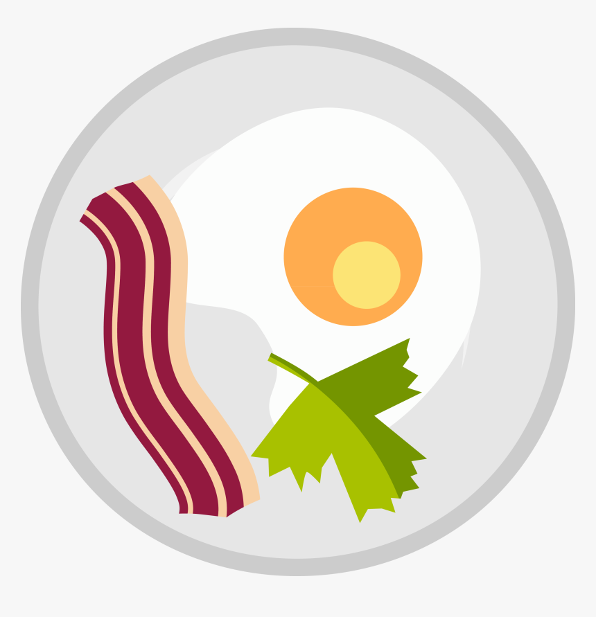 Transparent Bacon Clipart Png - Circle, Png Download, Free Download