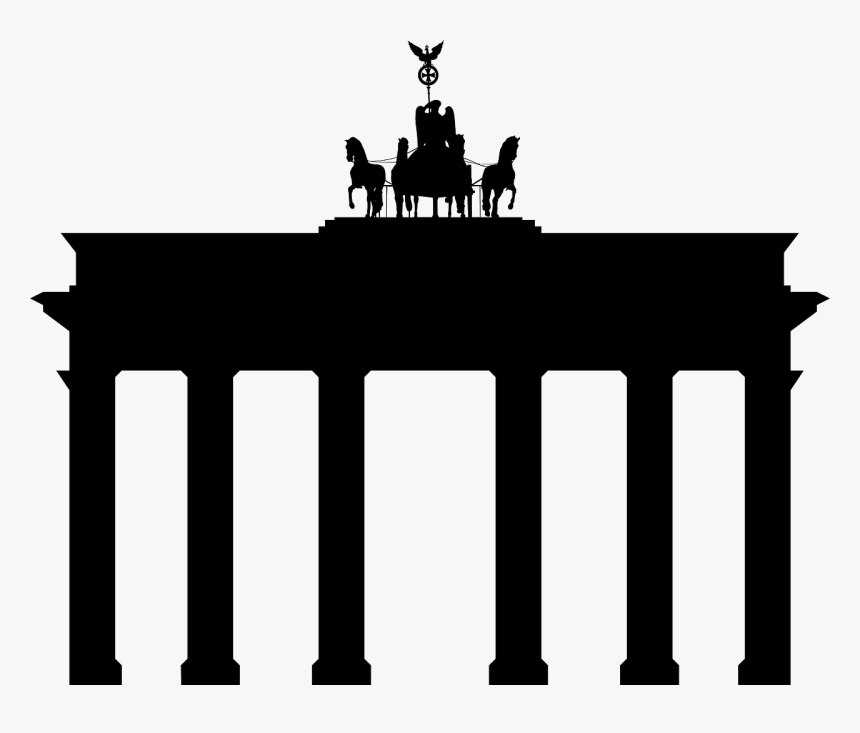 Brandenburg Gate Vector Png, Transparent Png, Free Download