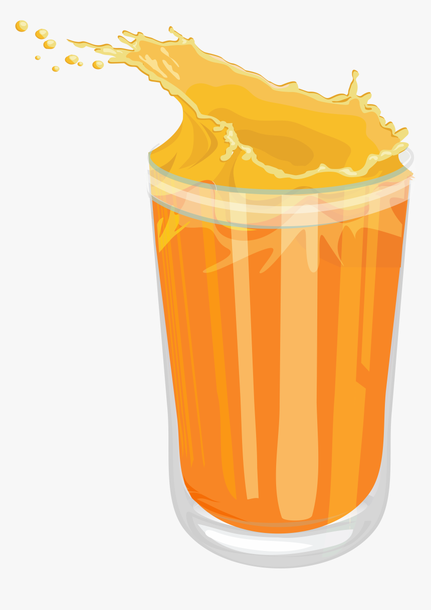 Orange Juice Splash Png, Transparent Png, Free Download