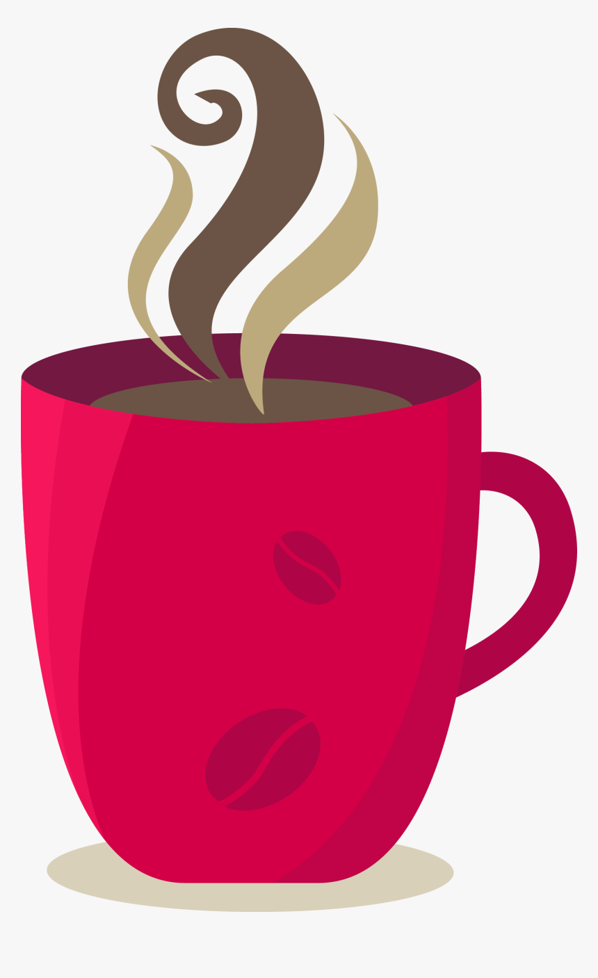 Clip Art Freeuse Stock Cup Cafe Cartoon Material - Coffee Mug Cartoon Png, Transparent Png, Free Download