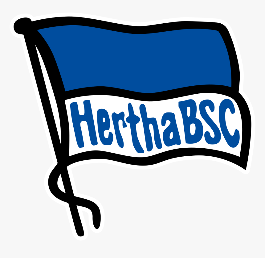 Hertha Berlin - Hertha Bsc Logo Png, Transparent Png, Free Download