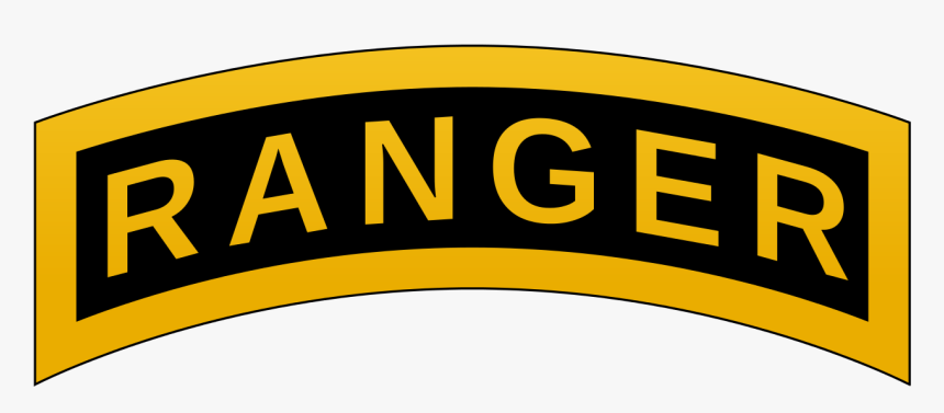 Military Svg Tag Clipart - Army Ranger Tab, HD Png Download, Free Download