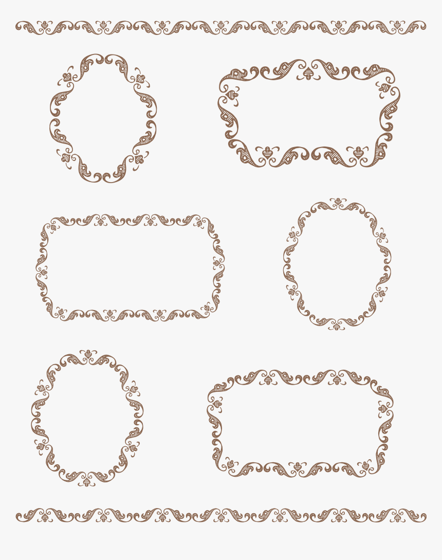 Transparent Vintage Tag Png - Clip Art Free Clip Border, Png Download, Free Download