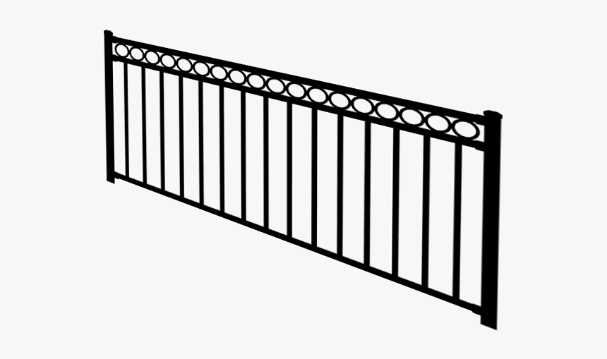 Black Exterior Railing Png, Transparent Png, Free Download