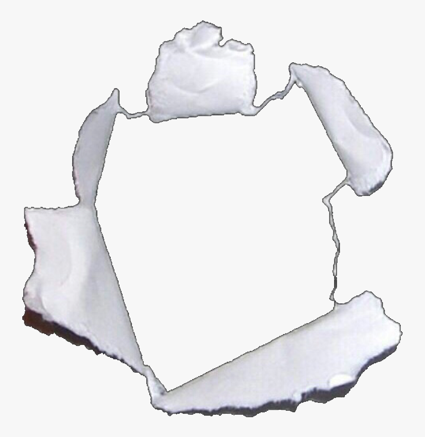 Transparent Paper Tear Png - Ripped Paper Hole Png, Png Download, Free Download