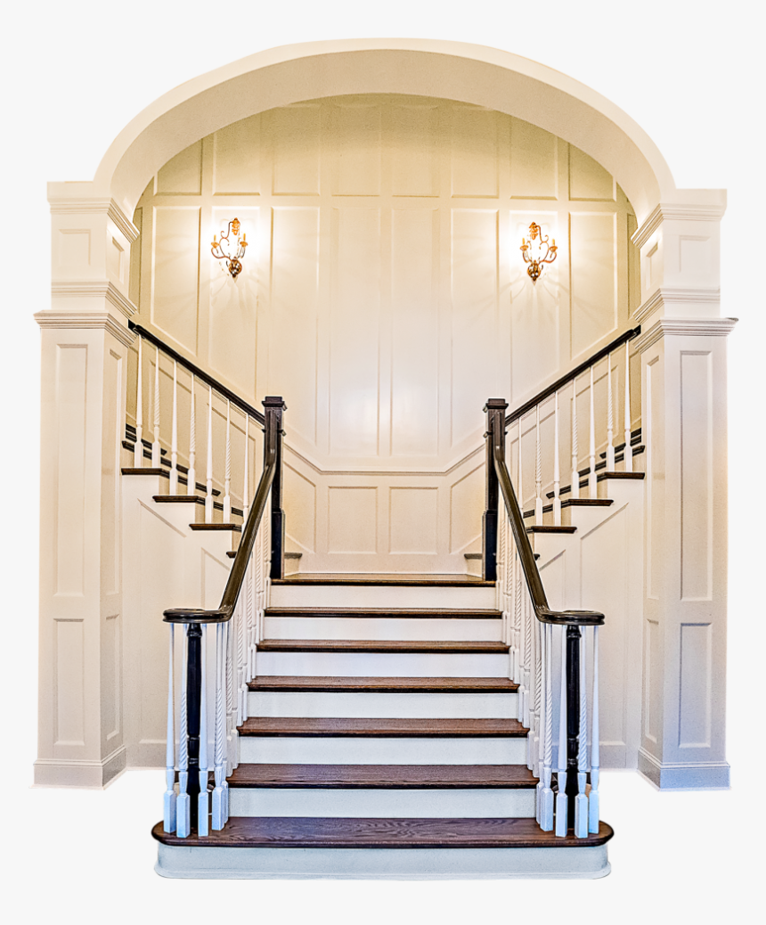 Stair Case With Railing Png, Transparent Png, Free Download