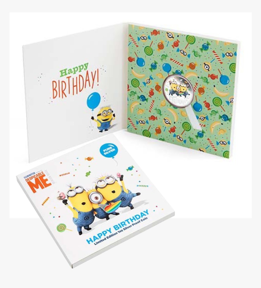 Silver Numis Despicable Me Minions Happy Birthday 19 Happy Perth Day Minios Hd Png Download Kindpng