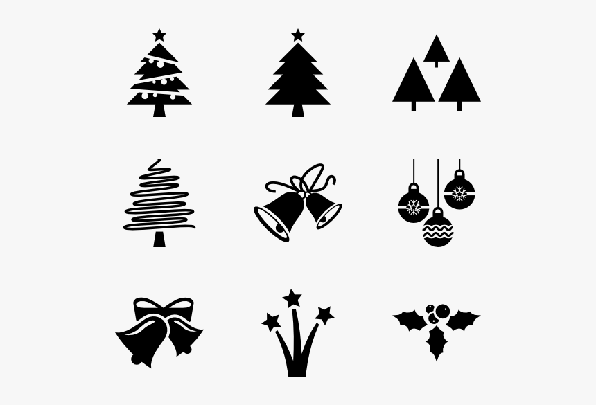 Download Christmas - Christmas Icons Vector Png, Transparent Png ...