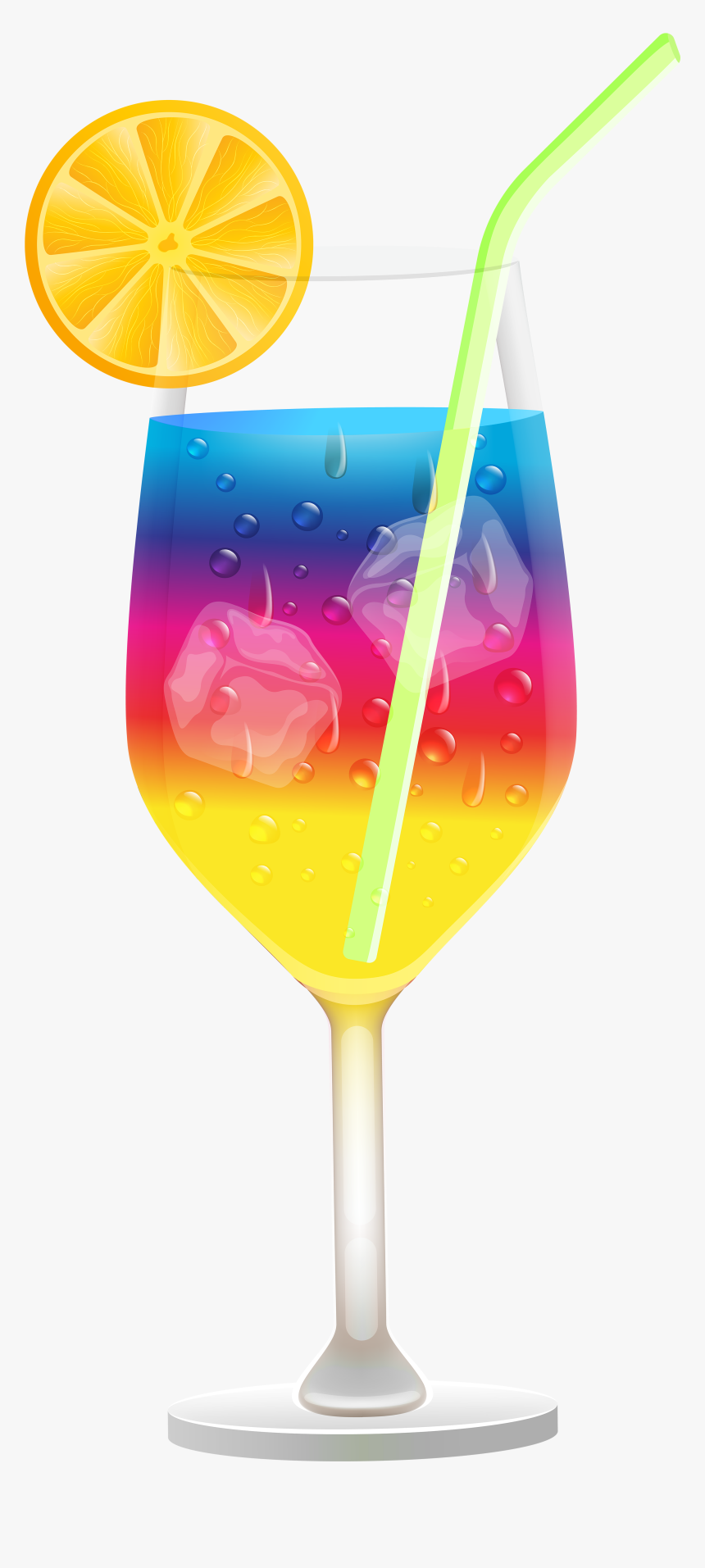 Cocktail Png Clip Art - Stemware, Transparent Png, Free Download