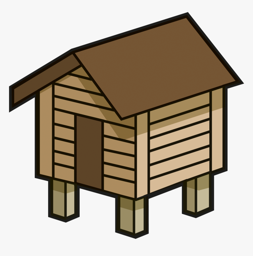 Doghouse Clipart Vacant - Cartoon, HD Png Download, Free Download