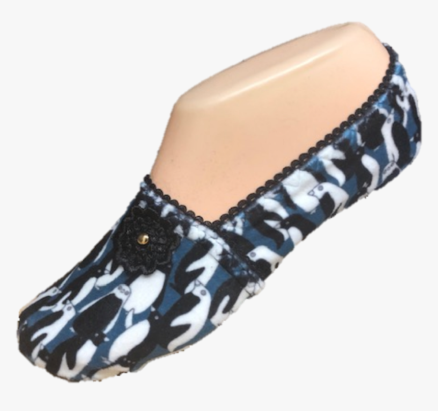 Glagla Blue Velvet Travel Slippers Ixli One Size Fits - Sock, HD Png Download, Free Download