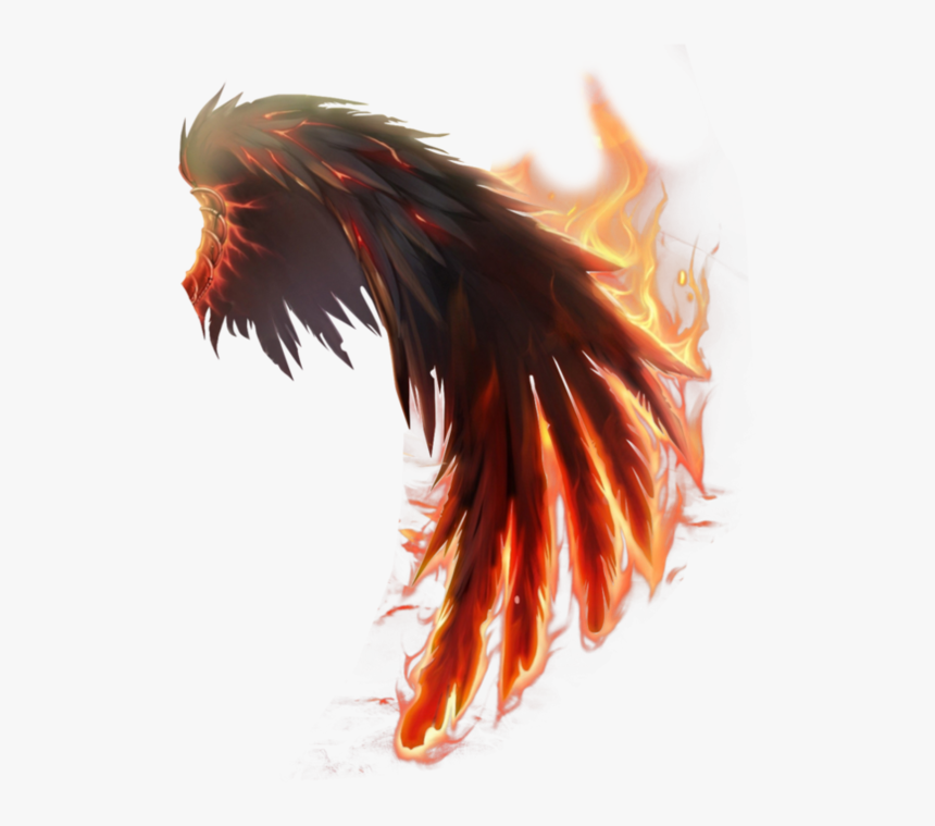 Wings Png Download - Fire Wings Png Hd, Transparent Png, Free Download