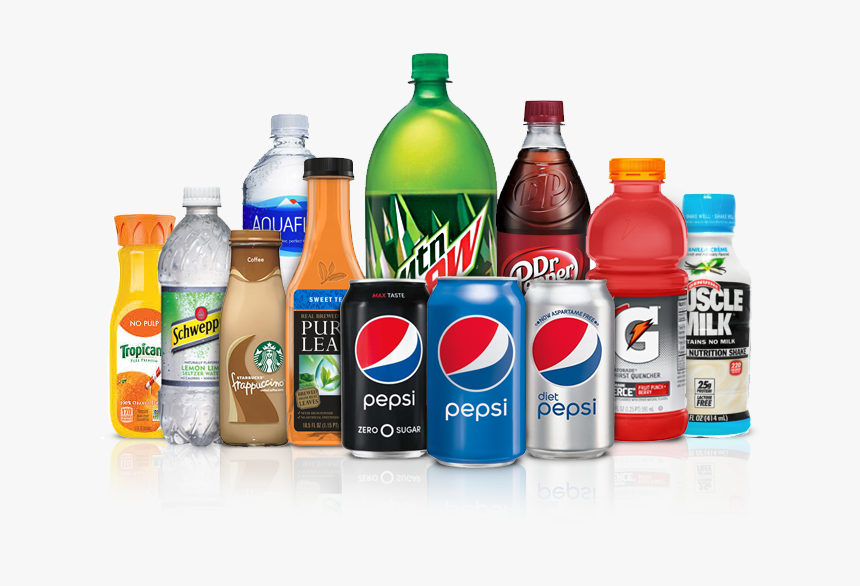 Bottle And Canned Products - Pepsi Products Png, Transparent Png - kindpng