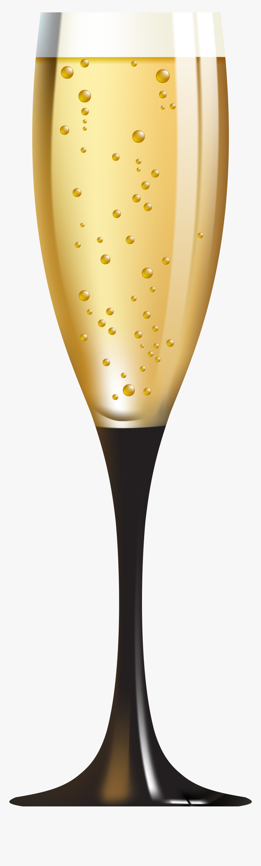 Cocktail Clipart Champagne Glass - Champagne Flute Clip Art, HD Png Download, Free Download
