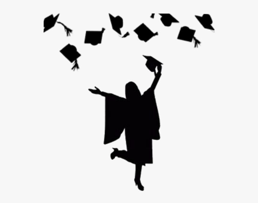 Graduation Silhouette Ftestickers - Graduation Day Images Png ...