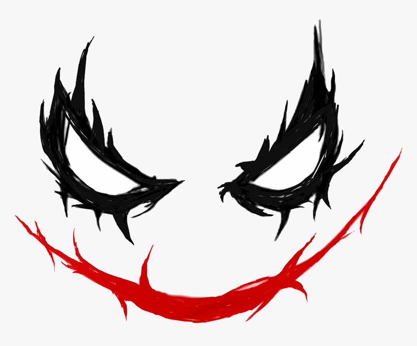 Harley Quinn Batman - Joker Smile Png, Transparent Png - kindpng