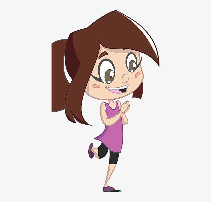 Cartoon Girl No Background, HD Png Download, Free Download