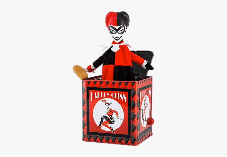 Harley Quinn Jack In The Box Clip Arts - Jack In The Box Joker, HD Png Download, Free Download