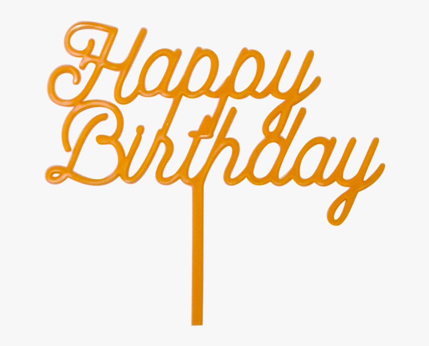 Treat Toppers - Happy Birthday Topper Png, Transparent Png, Free Download