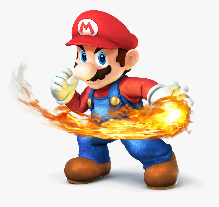 Mario - Super Mario Fire Png, Transparent Png, Free Download