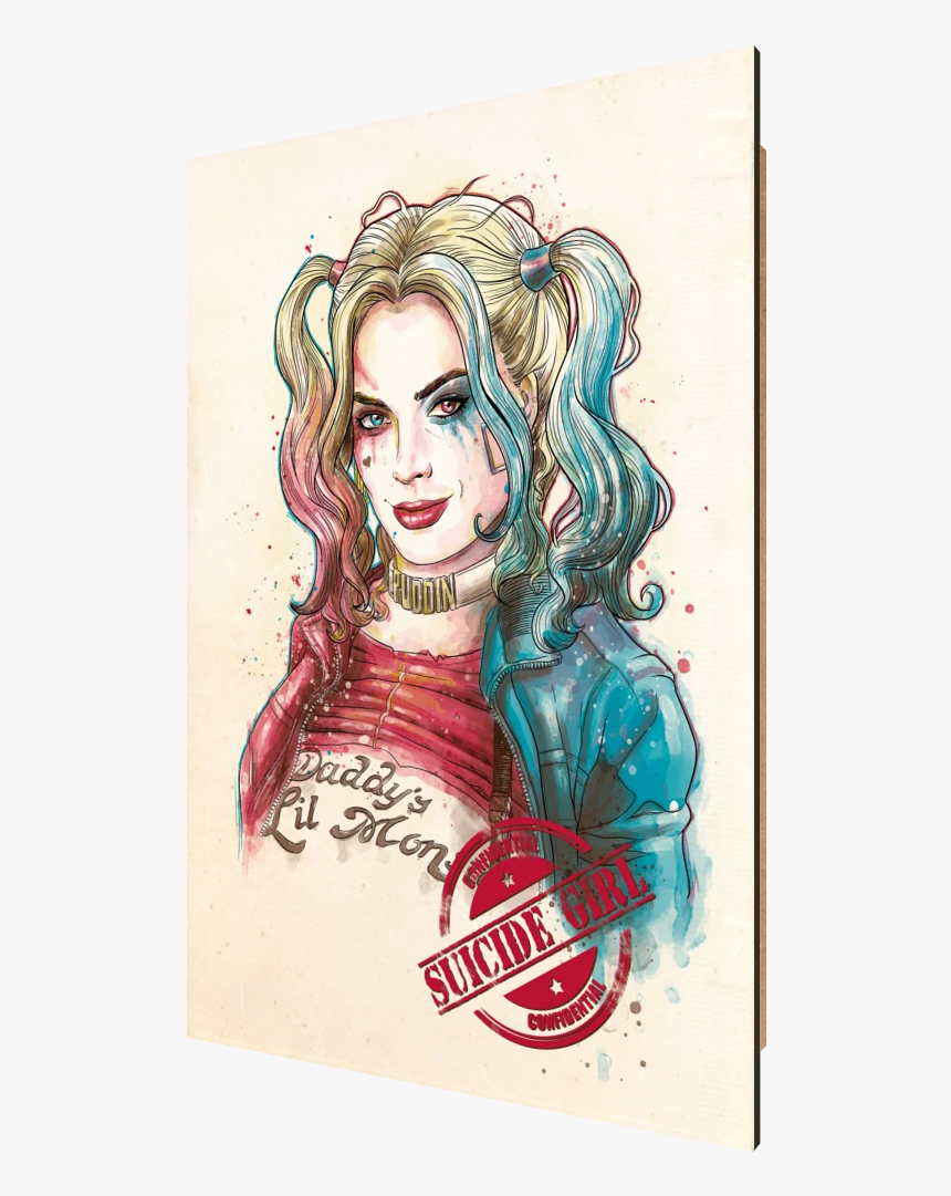 Suicide Girl, Harley Quinn, Joker, Suicide Squad, Batman, - Illustration, HD Png Download, Free Download