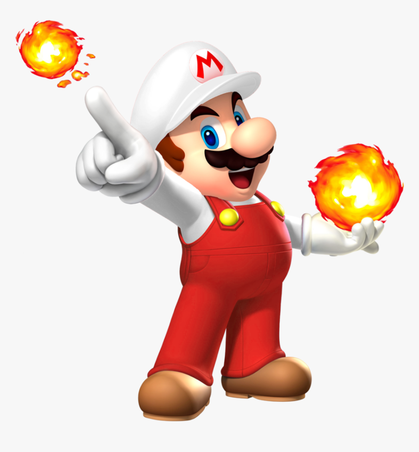 Mario Fire Flower Suit Hd Png Download Kindpng