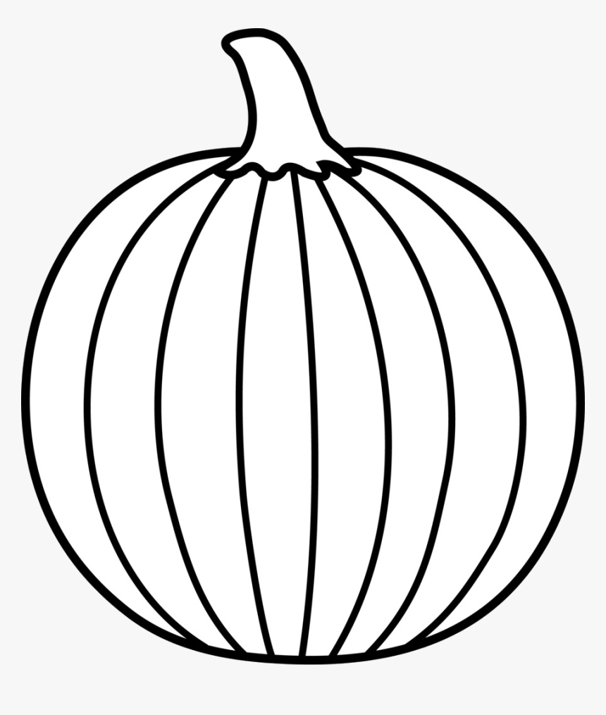 Pumpkin Free Content Website Clip Art Black And White - Pumpkin Clip Art Black And White Png, Transparent Png, Free Download