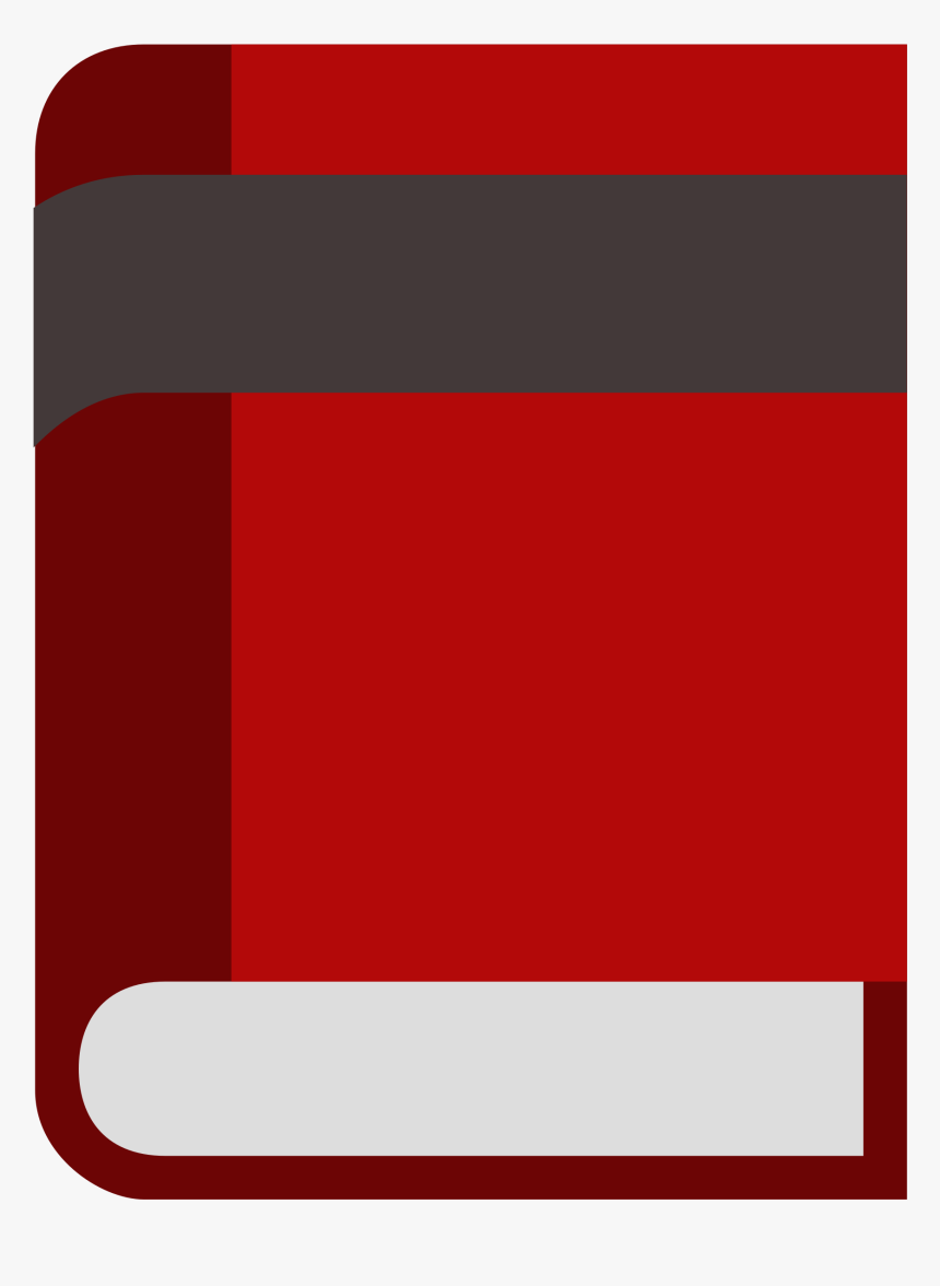 Red Book Clip Arts - Books Red Icon Png, Transparent Png, Free Download