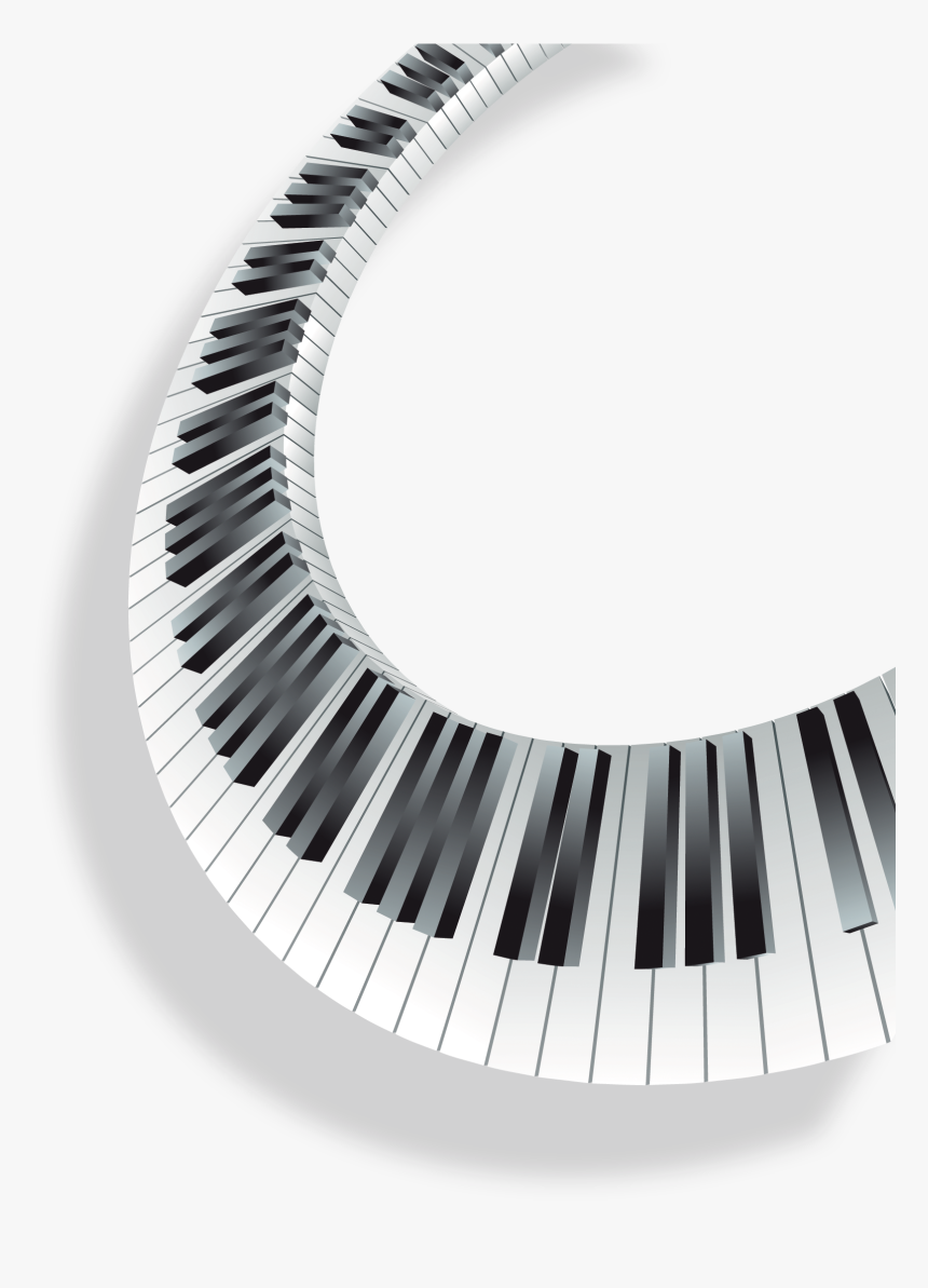 Piano Musical Keyboard - Transparent Piano Keys Png, Png Download, Free Download