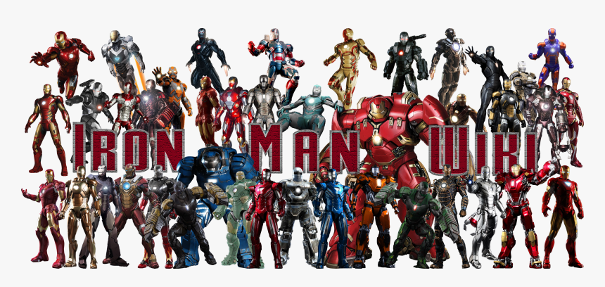 Transparent Iron Man Suit Png - All Types Of Iron Man, Png Download, Free Download