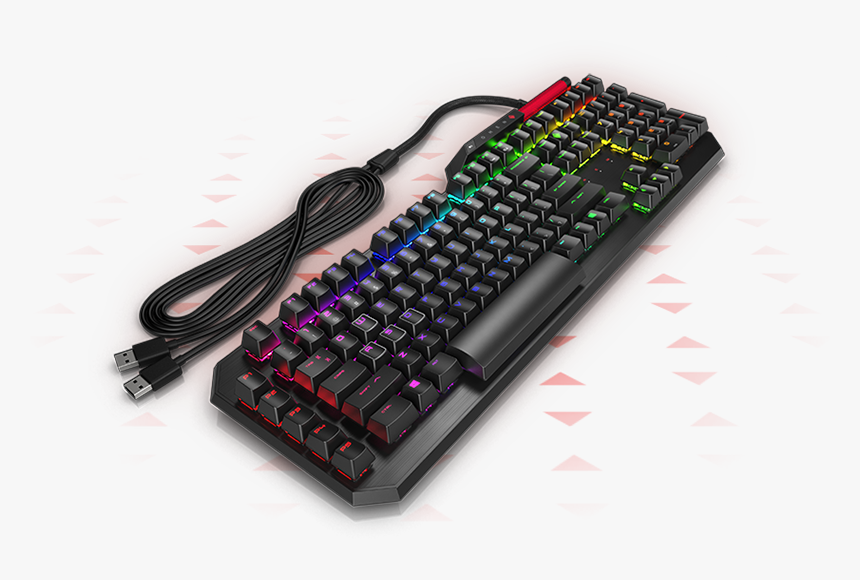 Omen Sequencer Gaming Keyboard And Cable - Omen By Hp Sequencer Keyboard, HD Png Download, Free Download