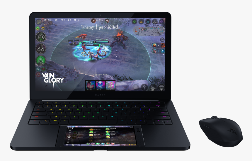 Laptop Replacement Keyboard - Razer Phone Laptop Dock, HD Png Download, Free Download