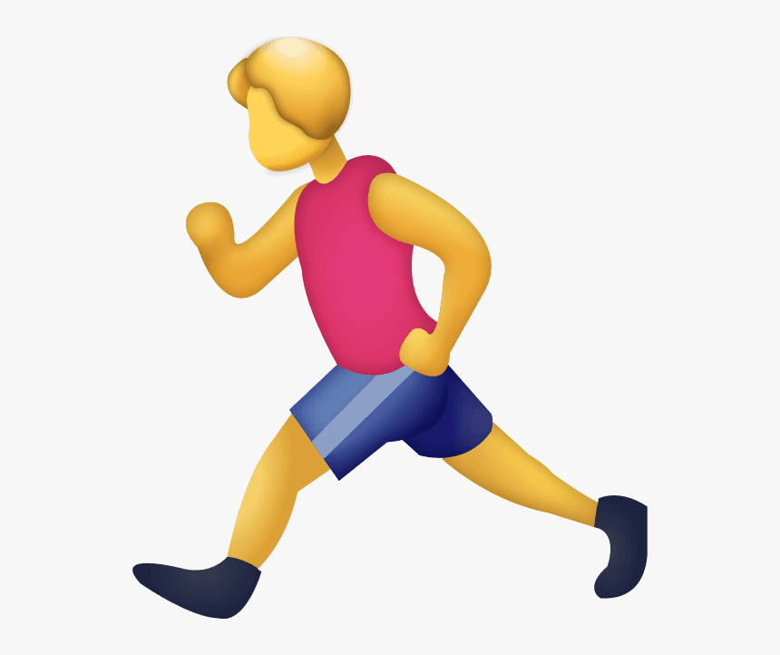 Running Emoji Png, Transparent Png, Free Download