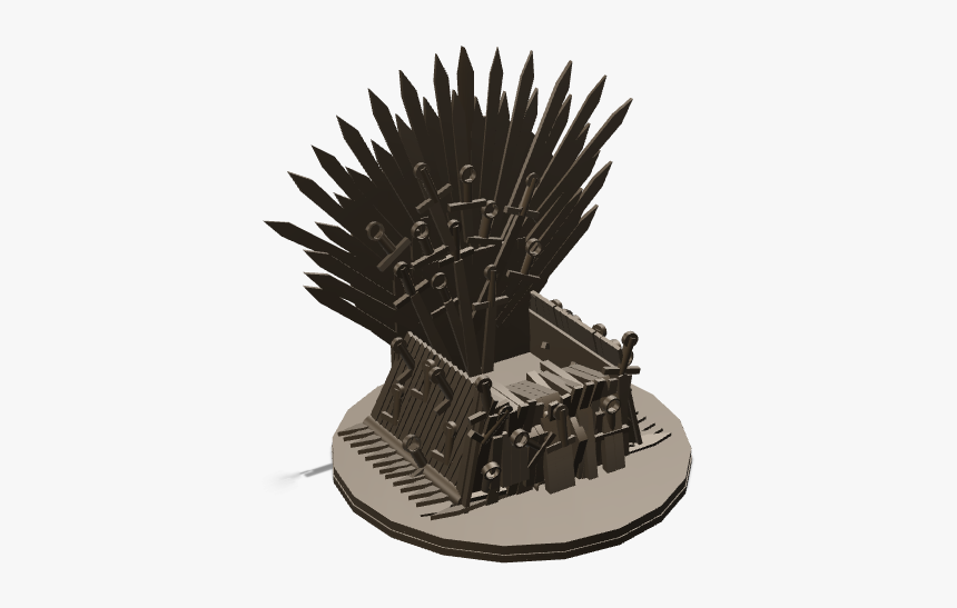 Mobile"s Iron Throne Updated With Extra Back And Base - Trophy, HD Png Download, Free Download