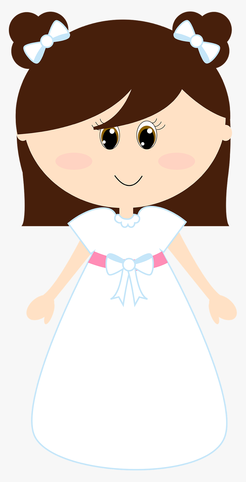 Communion Drawing Cartoon - Pajem Casamento Desenho, HD Png Download, Free Download