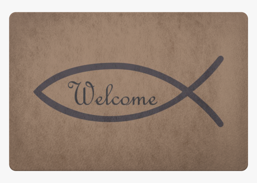 Welcome Ichthys Jesus Fish - Calligraphy, HD Png Download, Free Download