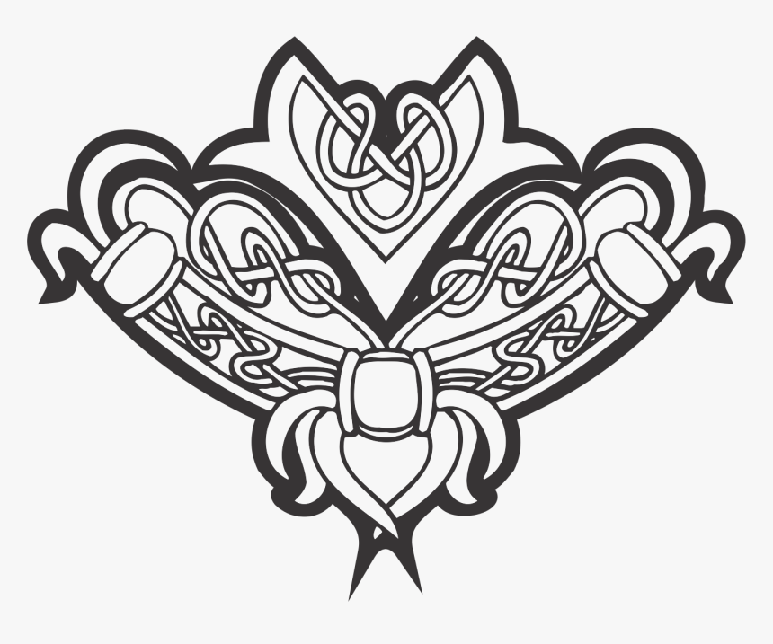 Celtic Ornament Vector Free Lace - Ornament, HD Png Download, Free Download