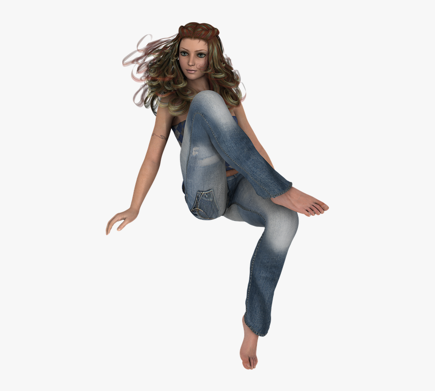 3d Female Feet Render, HD Png Download, Free Download