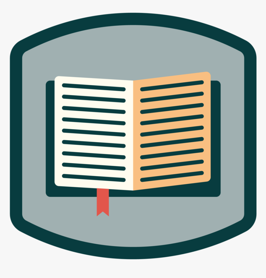 Lff009 Book Vector Badge, HD Png Download, Free Download