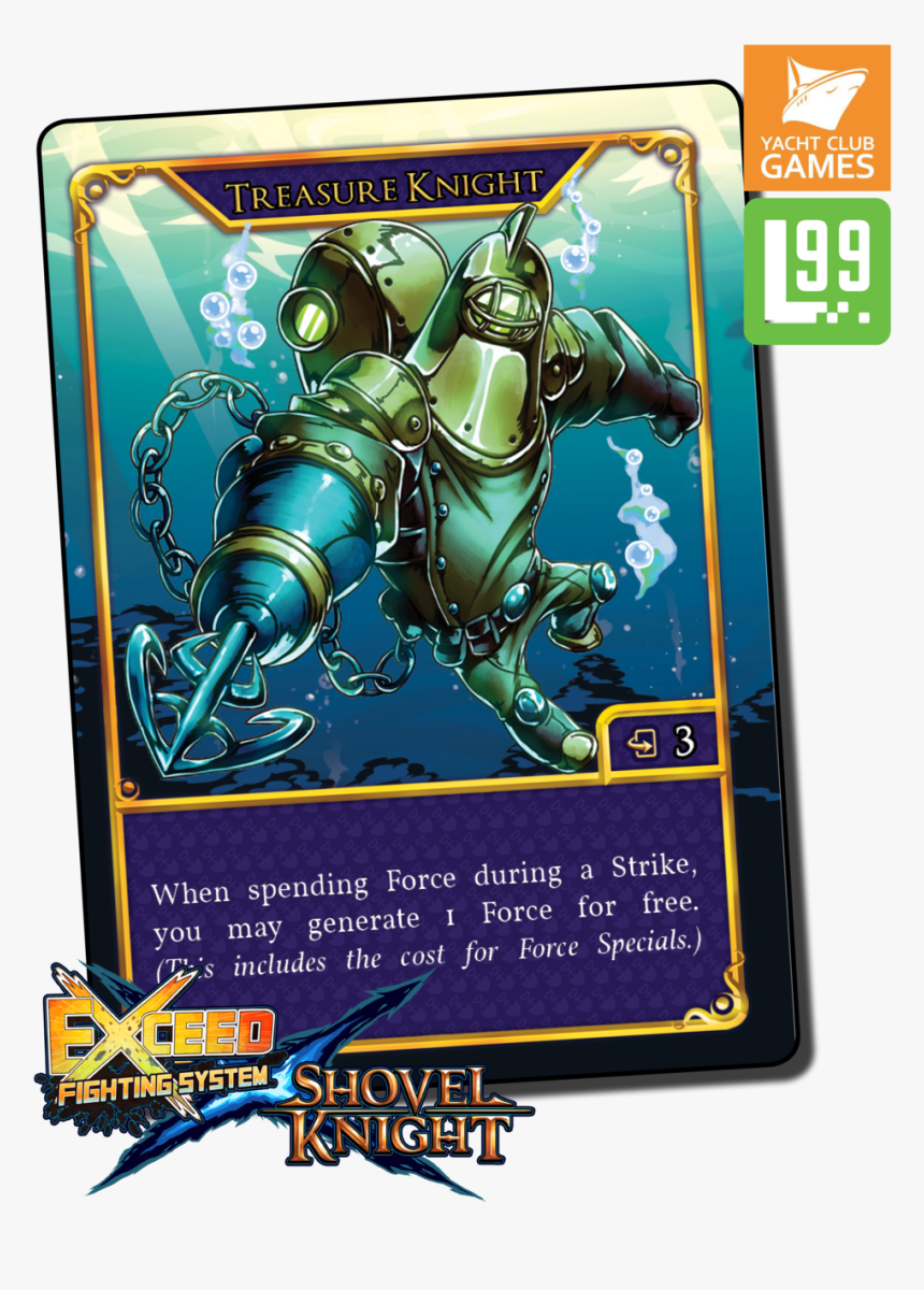 Exceed Card Previews - Exceed Fighting System Shovel Knight, HD Png Download, Free Download