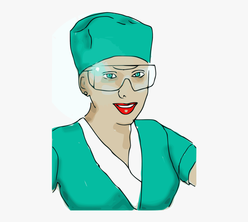 Cap,art,girl - Scrub Nurse Png, Transparent Png, Free Download