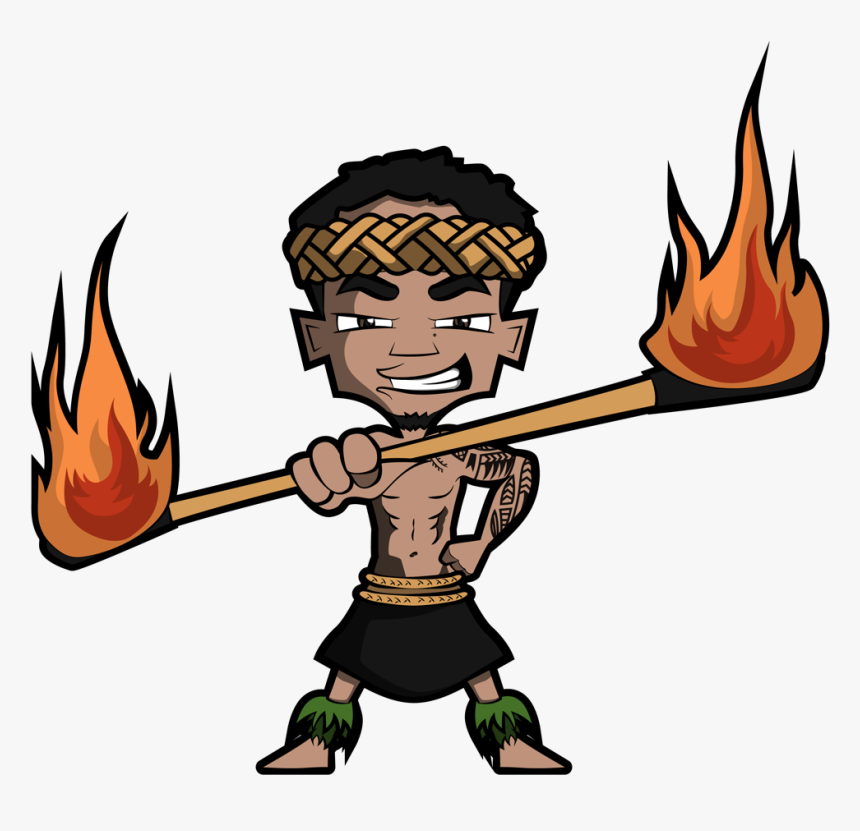 Hawaiian Fire Dancer Png, Transparent Png, Free Download