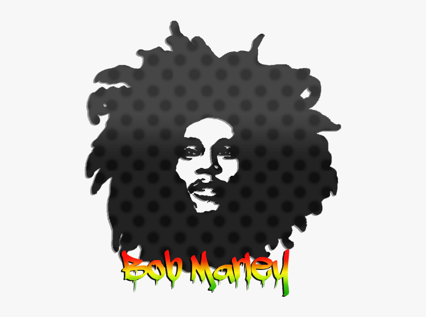 Bob Marley Iconic Image - Topper De Bolo Bob Marley Png, Transparent Png, Free Download